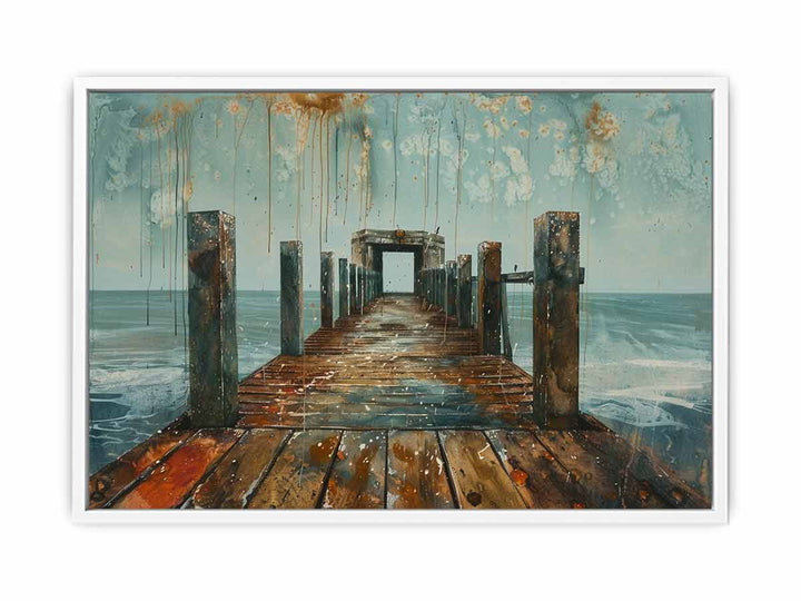 Pier canvas Print