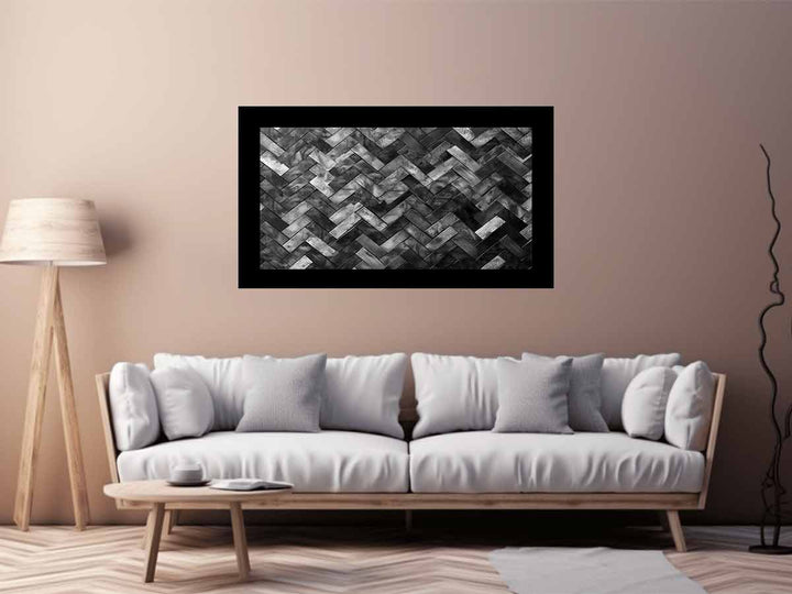 Black & White Pattern  Art Print