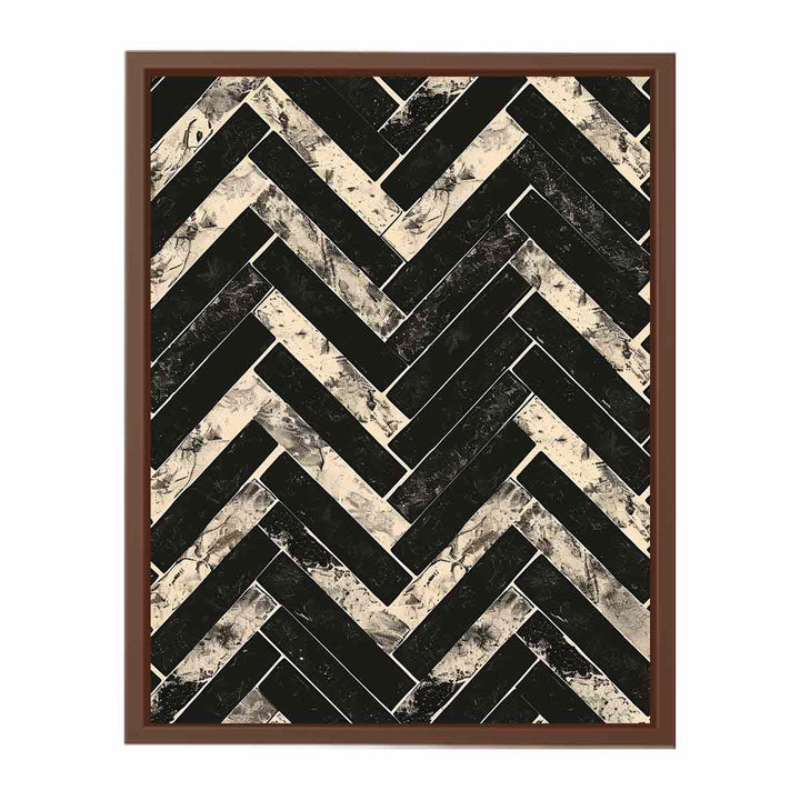 Zigzag Pattern Painting