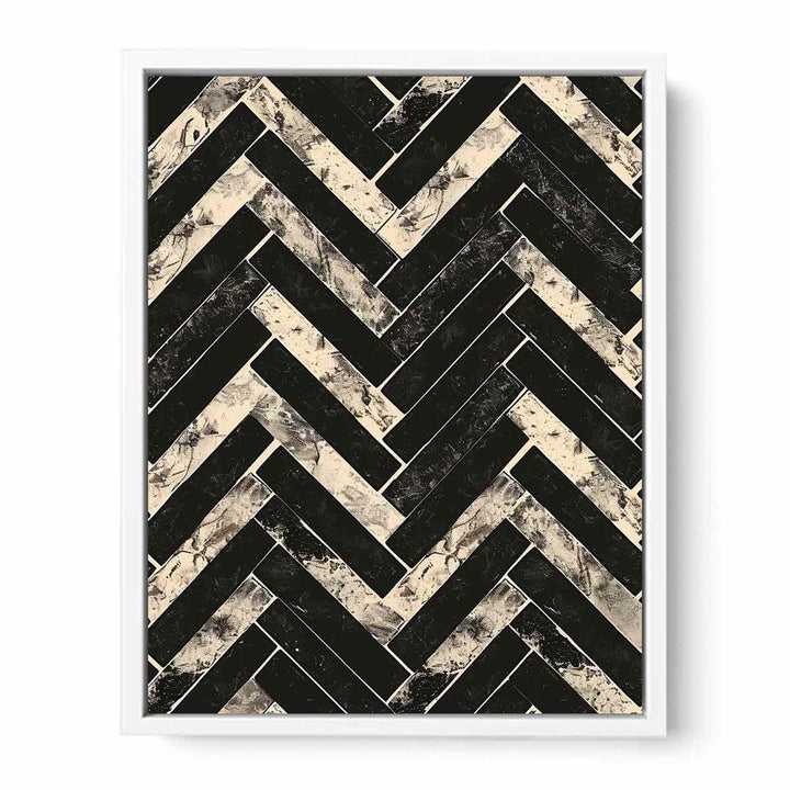 Zigzag Pattern Painting