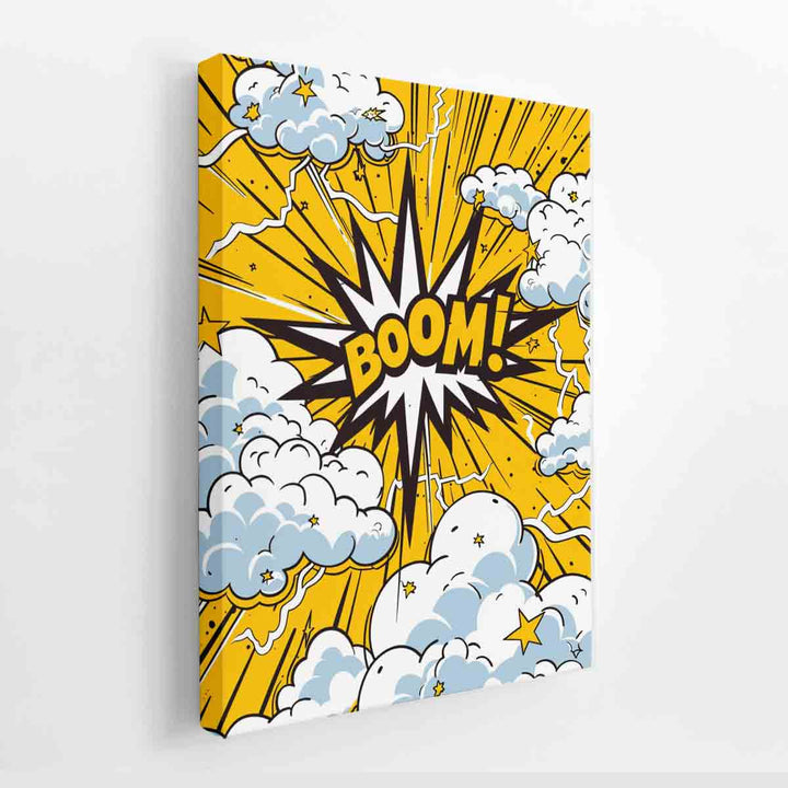 Boom 1 canvas Print