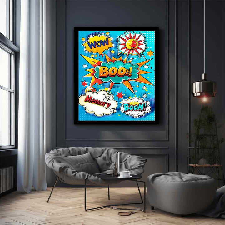 Boom 2 Art Print