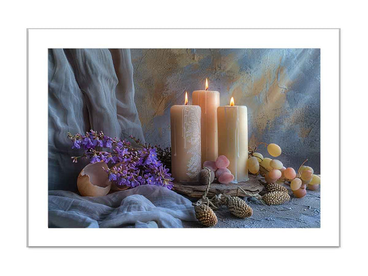 Spa Still Life framed Print