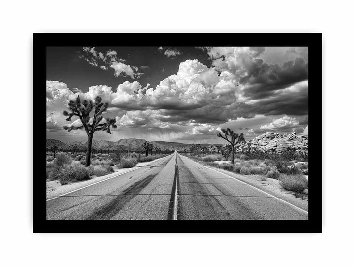 Joshua Tree framed Print