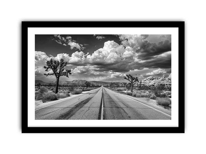 Joshua Tree framed Print