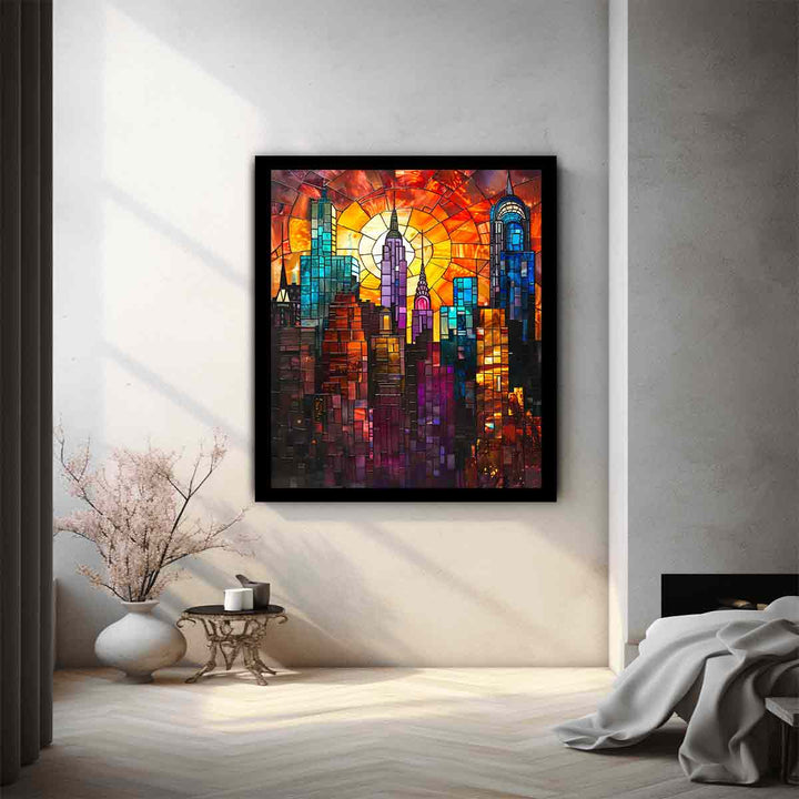 Skyline Art Print