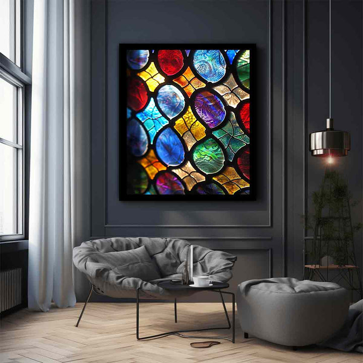 Glass Pattern Art Print