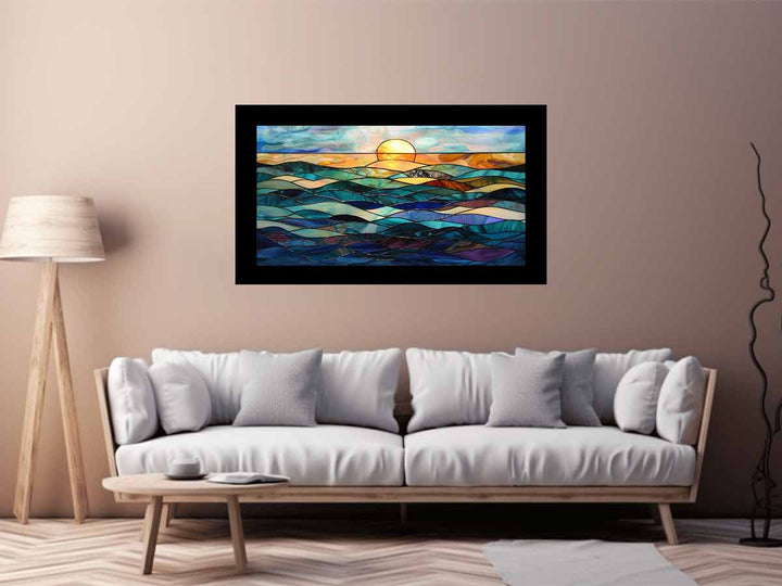 Ocean Glass  Art Print