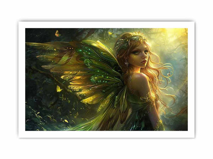 Angel framed Print