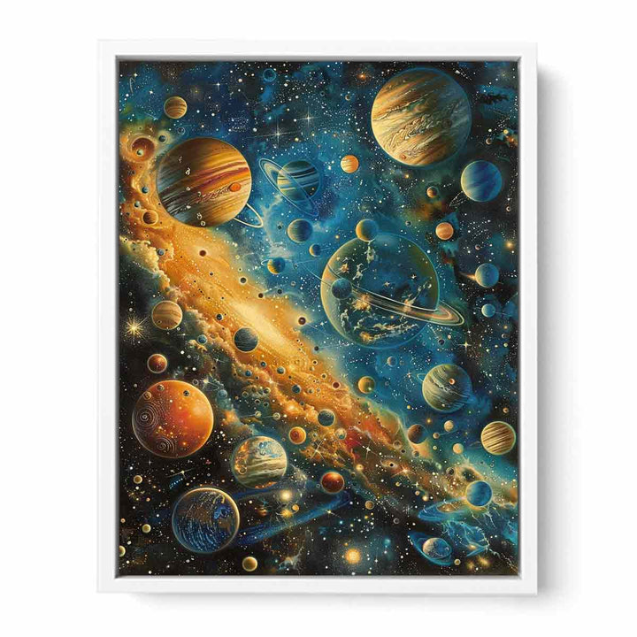 Cosmic Crowd Painting