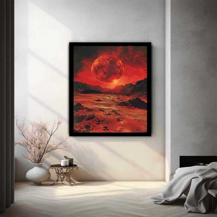 Red Planet Art Print