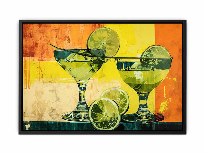 Margarita Poster canvas Print