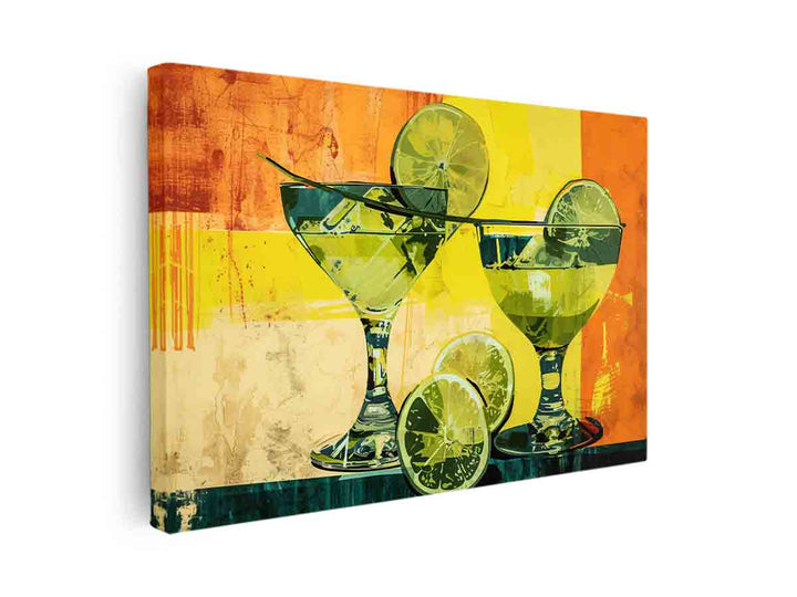 Margarita Poster canvas Print