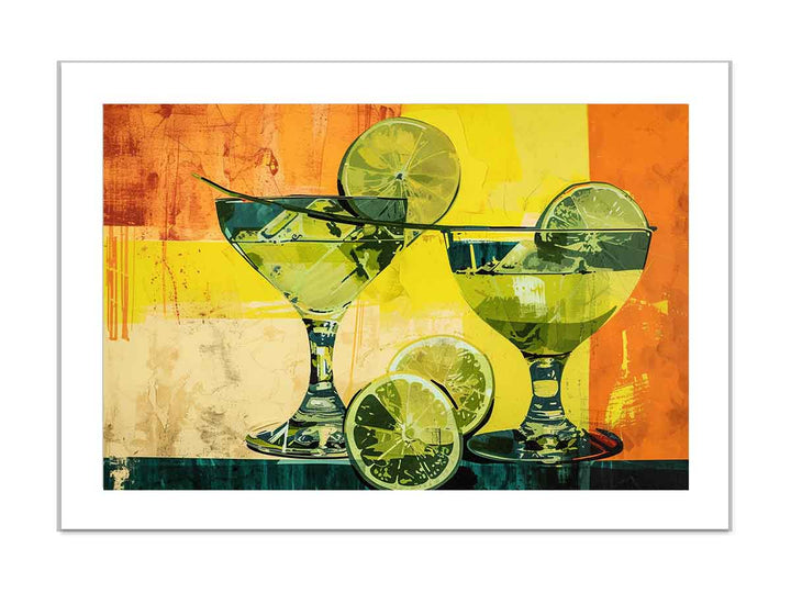 Margarita Poster framed Print