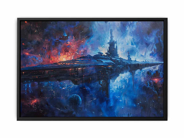 Sci-fi 2 canvas Print