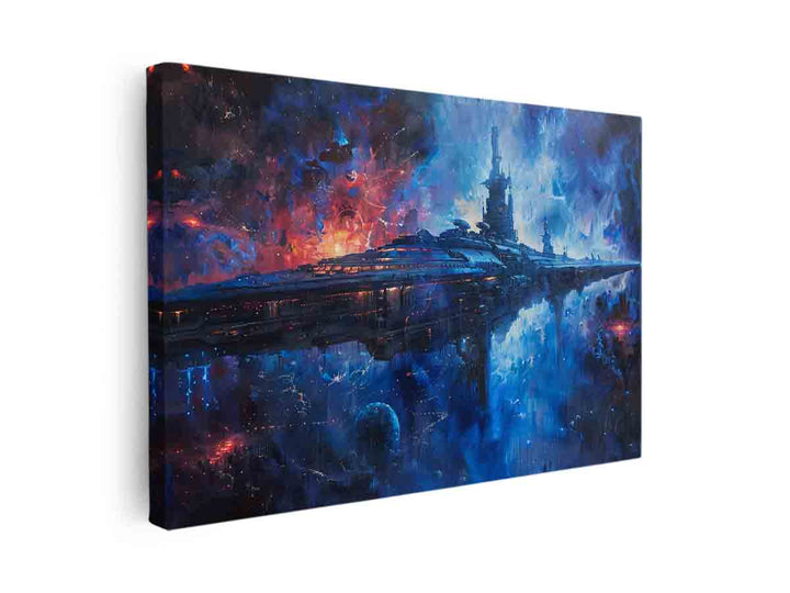 Sci-fi 2 canvas Print