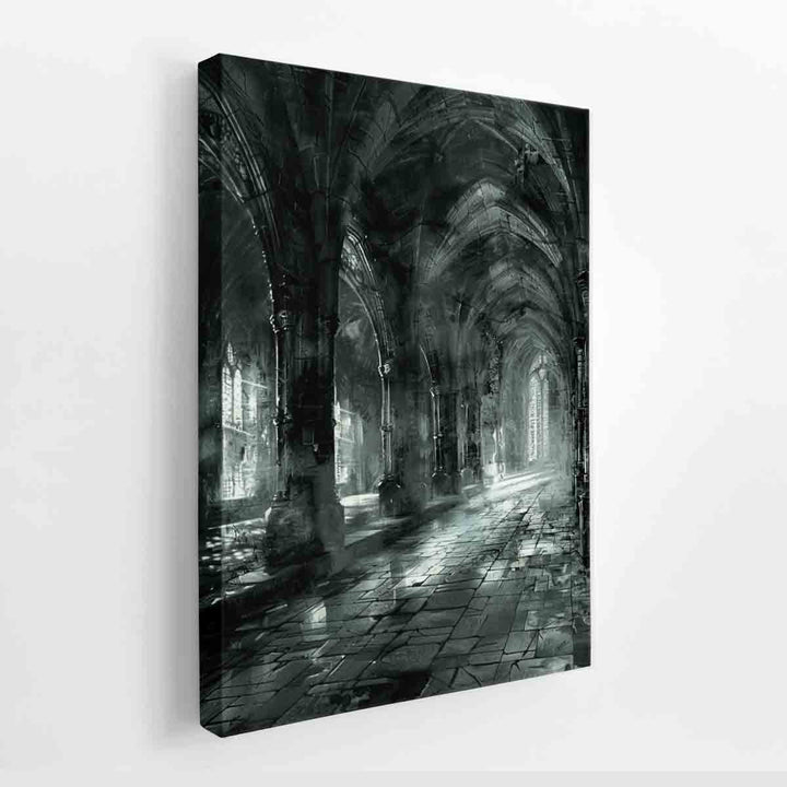 Path canvas Print