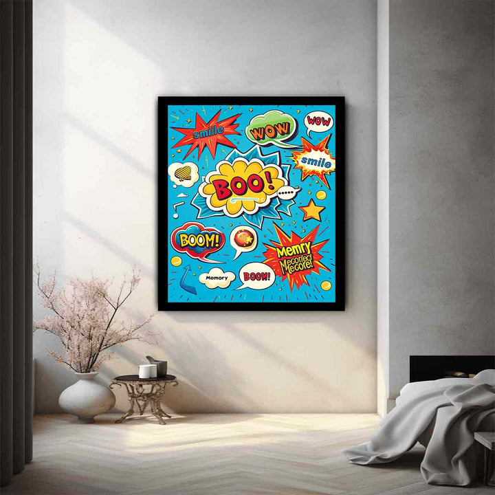 Boom Graphics Pop Art Art Print