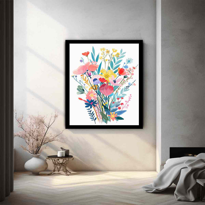 Flower Bouquet Art Print