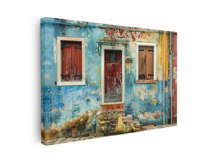 House Door canvas Print