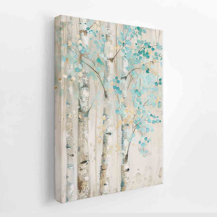 White Birch Tree canvas Print