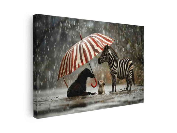 Animal Love canvas Print