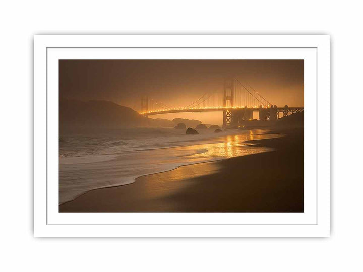 Baker Beach San Francisco framed Print