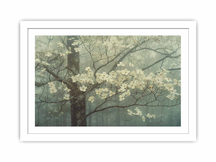 Dogwoo Tree framed Print