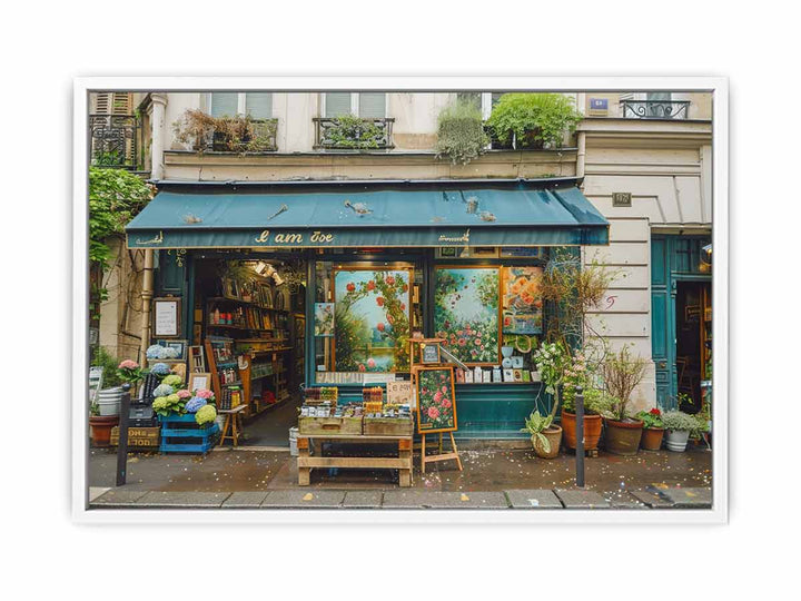 Paris Shop Painting