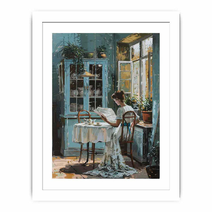 Breakfast Table framed Print