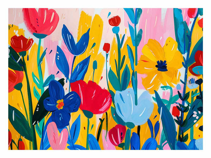 Floral Garden Art Print