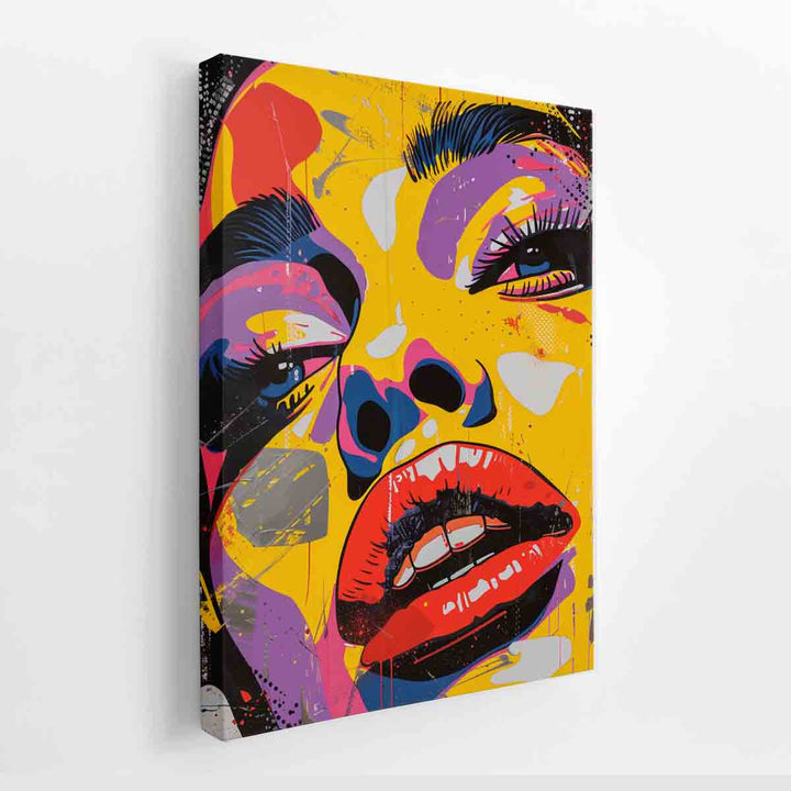 Pop  canvas Print