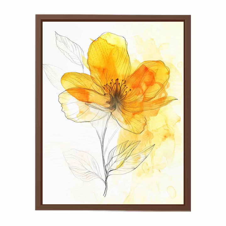 Yellow Flower Painting