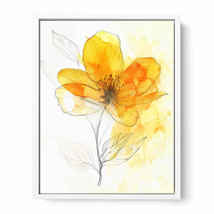 Yellow Flower Painting