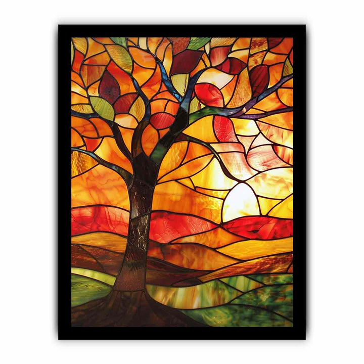 Tree framed Print