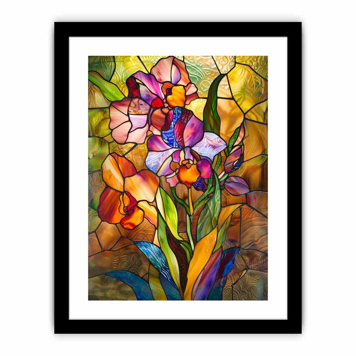 Flowers framed Print