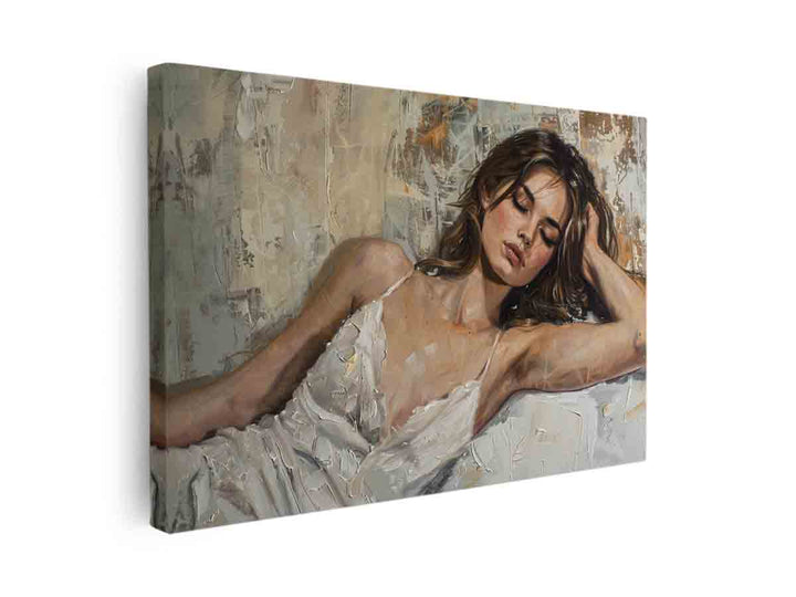 Think Deep canvas Print