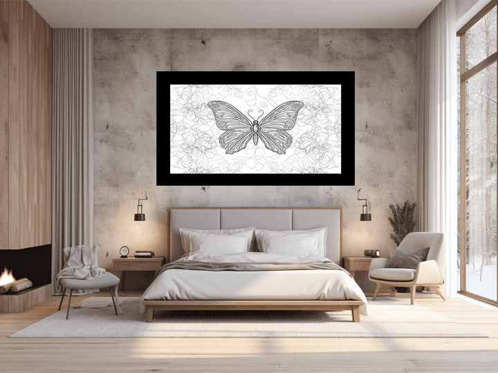 Color Me Butterfly Art Art Print