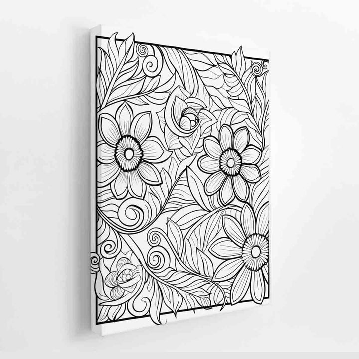 Color Me Art canvas Print