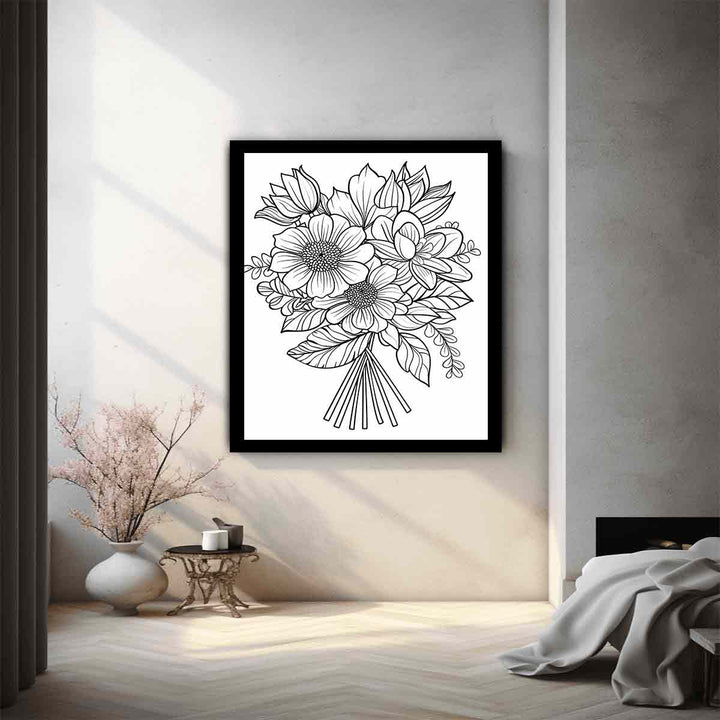 Color Me Floral Art Print