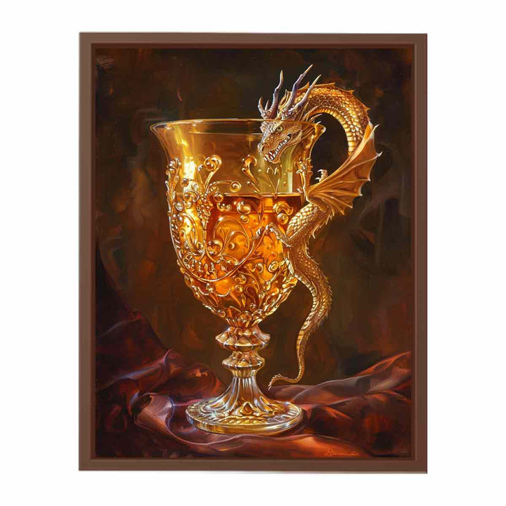 Dragon Glass Painting