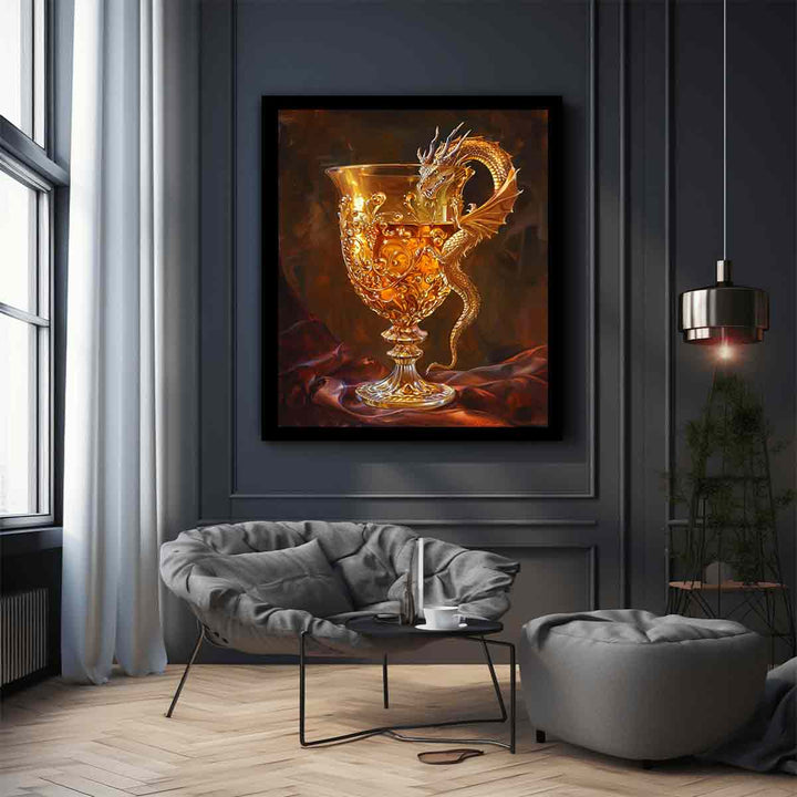 Dragon Glass Art Print