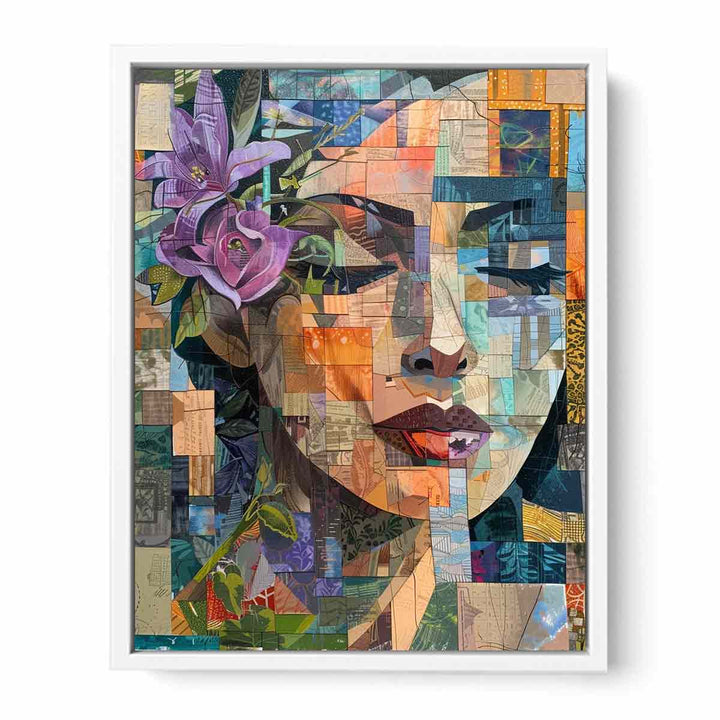 Face Patchwork Painting