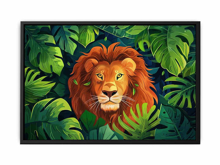 Lion canvas Print