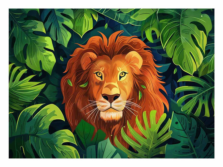 Lion Art Print