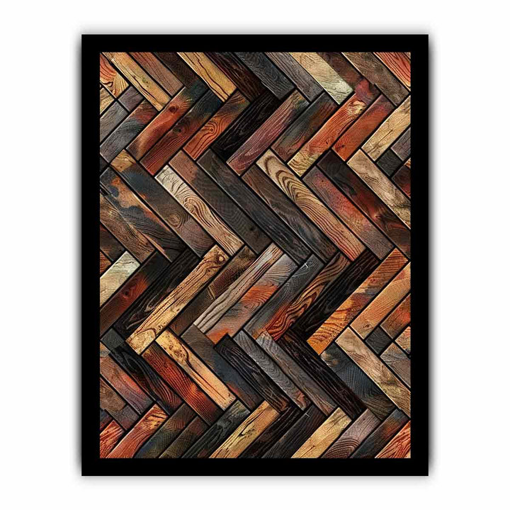 Pattern framed Print