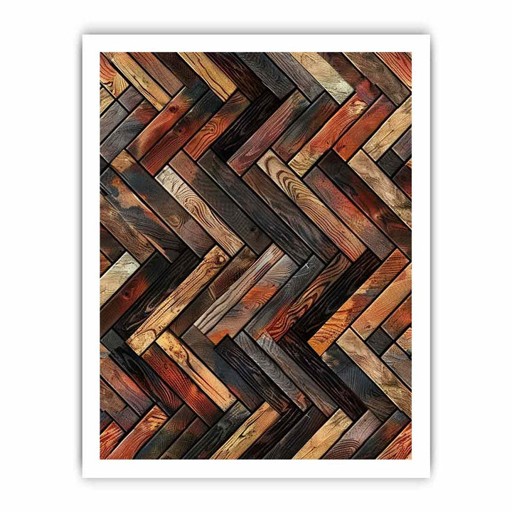 Pattern framed Print