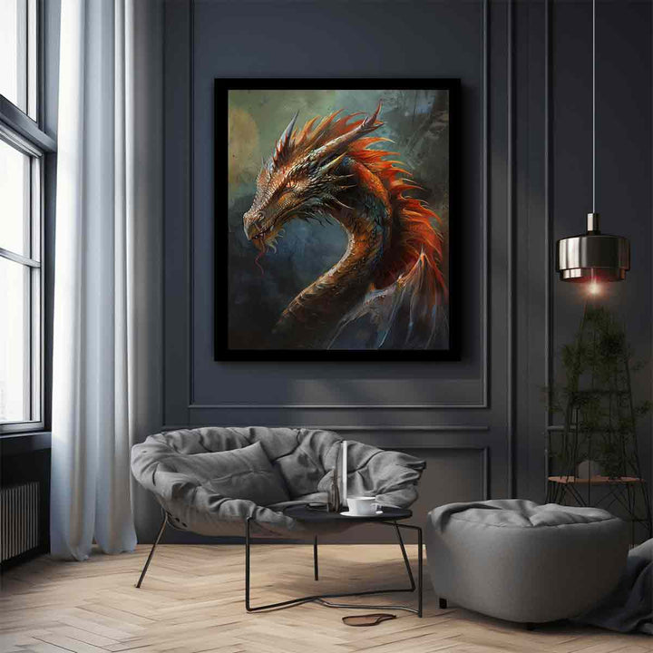 Dragon 5 Art Print