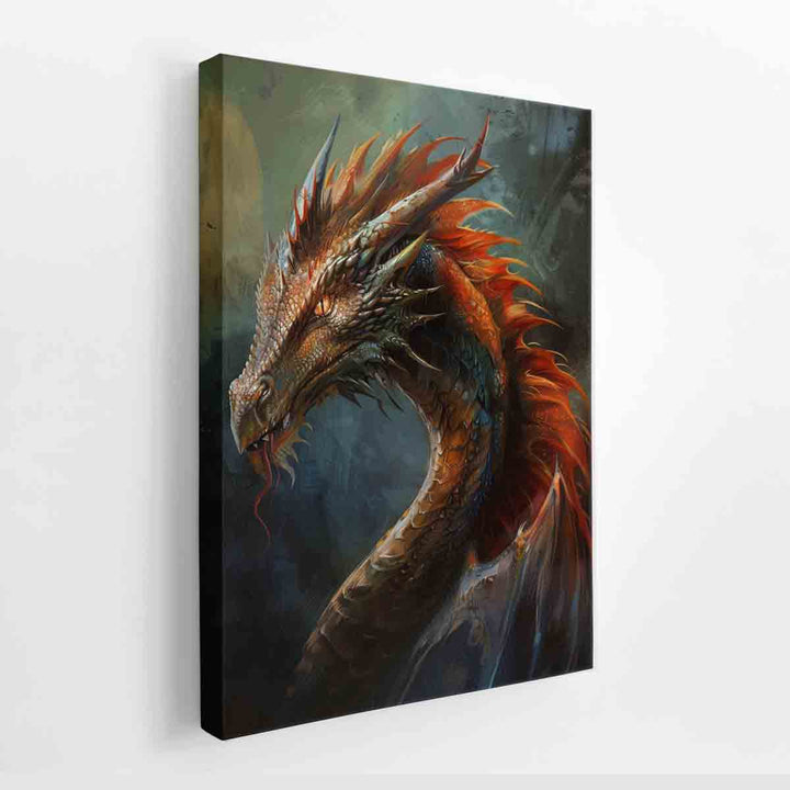 Dragon 5 canvas Print