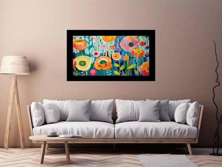 Colorful Flowers Art Print